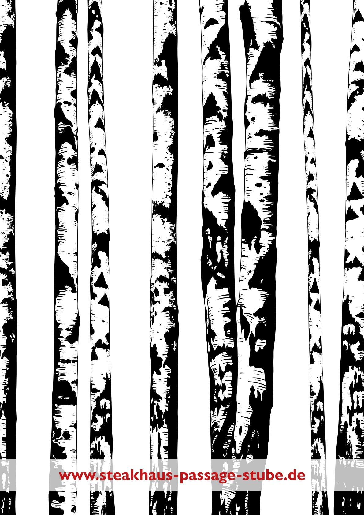 Speisekarte Steakhaus Passage Stube