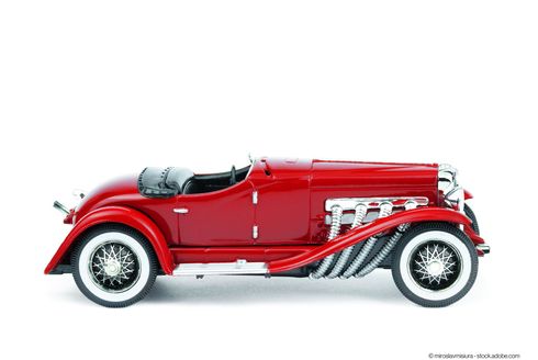 Roter Oldtimer Roter Oldtimer