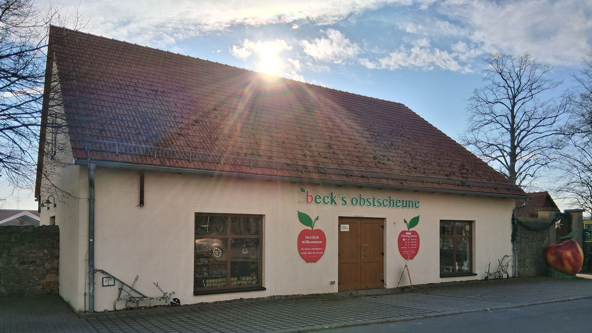 Beck's Obstscheune in Dohna Röhrsdorf