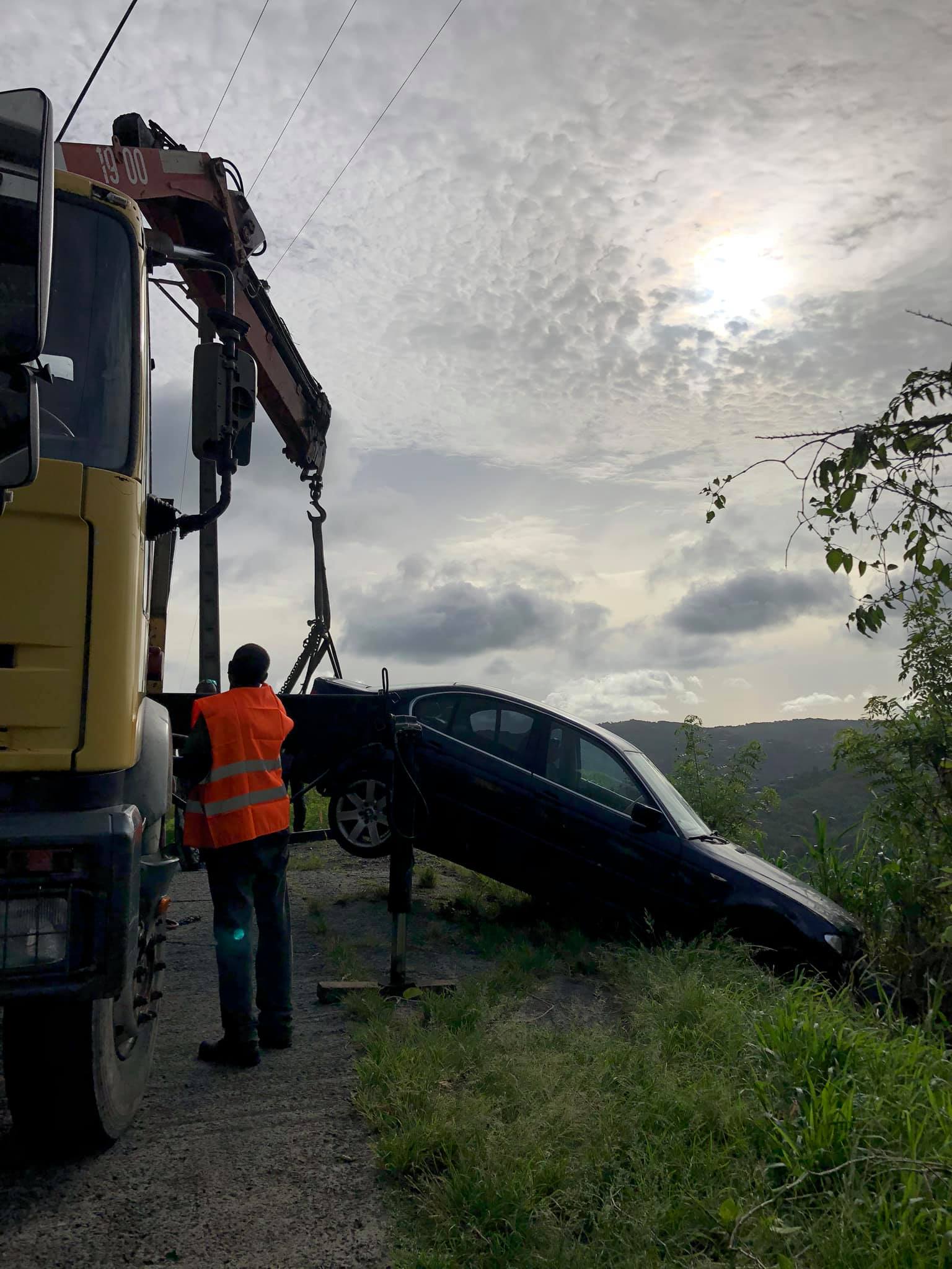 Relevage grue véhicule