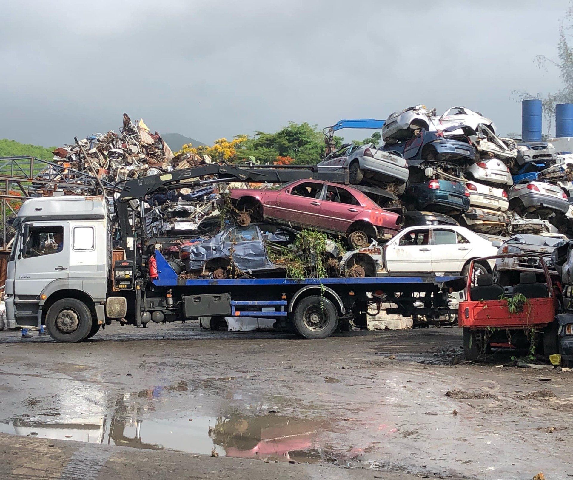 Dépôt véhicules casse automobile