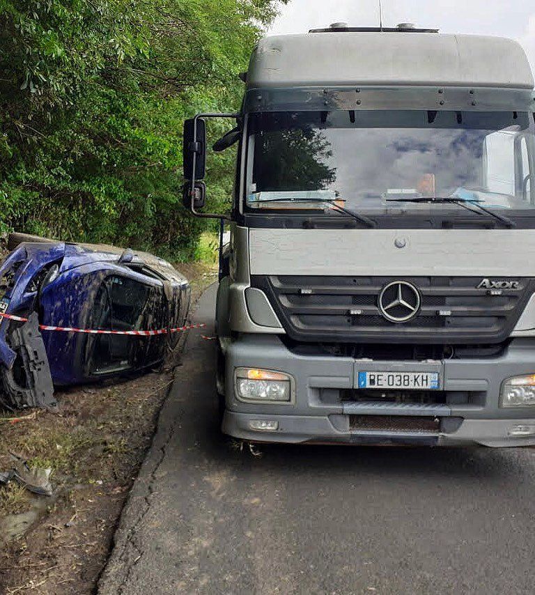 Levage voiture accidentée