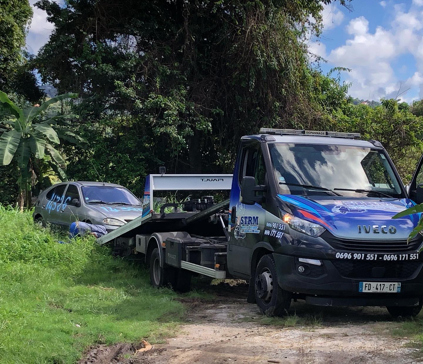 Retrait véhicule casse