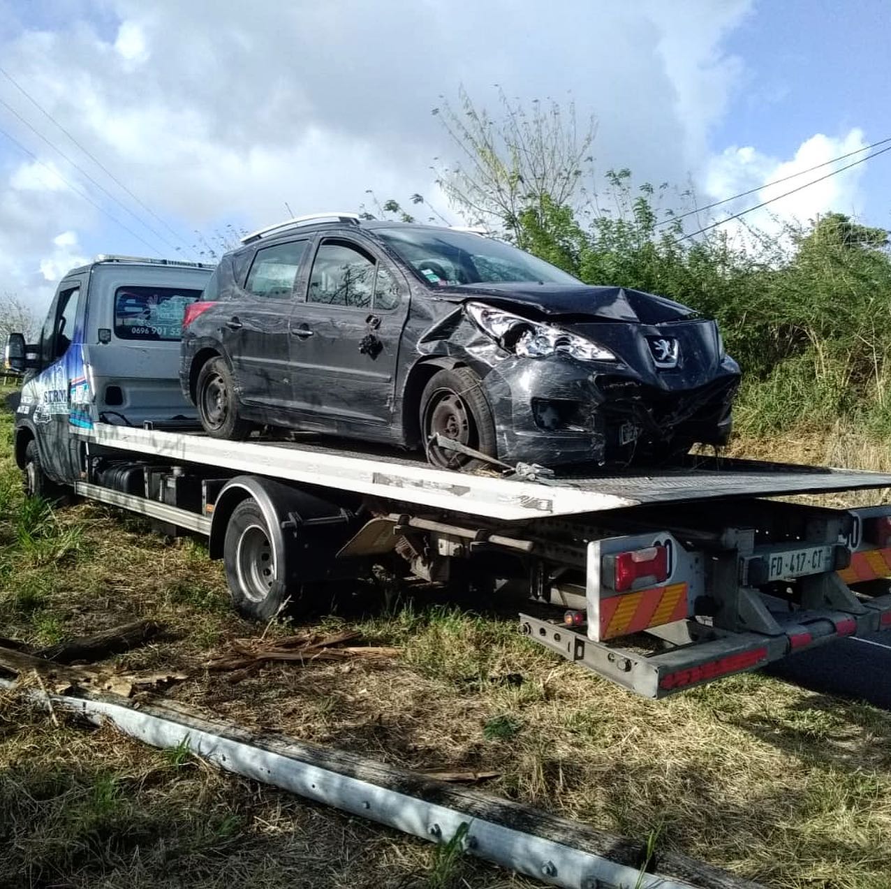 Véhicule encombrant