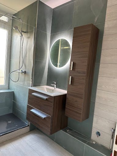 Aménagement de salle de bains