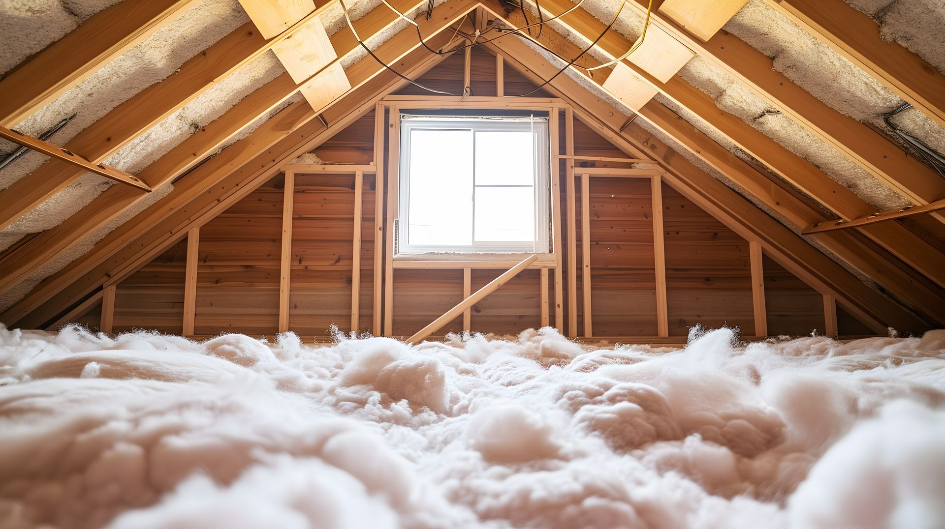 Des combles isolées