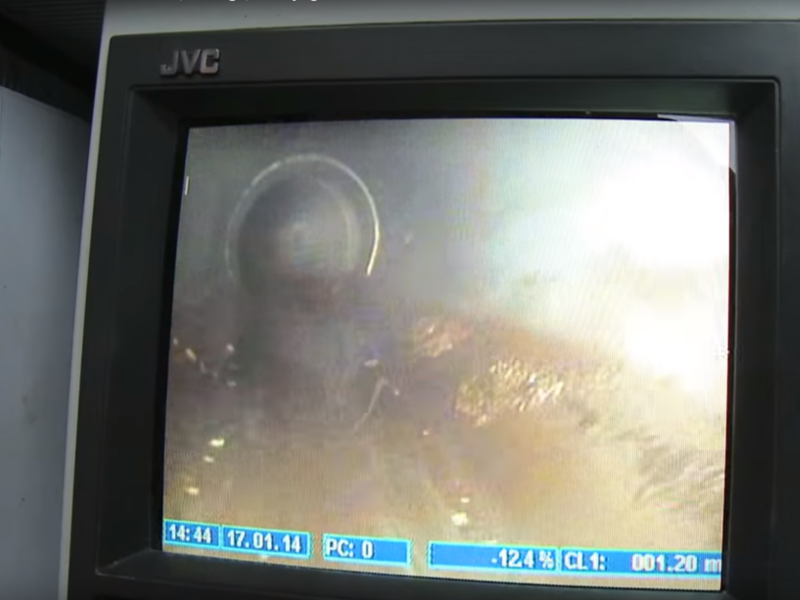 Inspection télévisée des canalisations