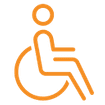 Rollstuhl Icon