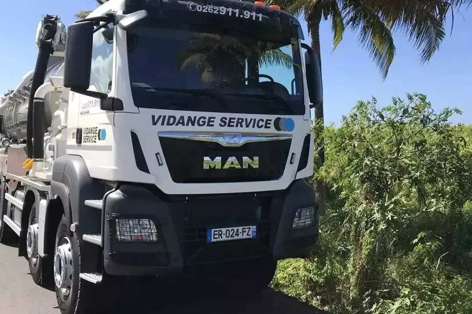 Camion de l'entreprise
