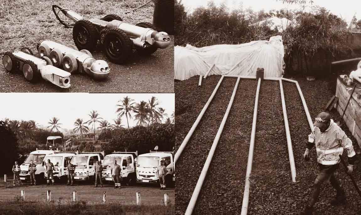 Travaux d'assainissement