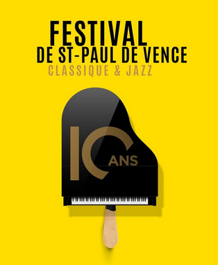Une affiche pour le festival de st-paul de vence