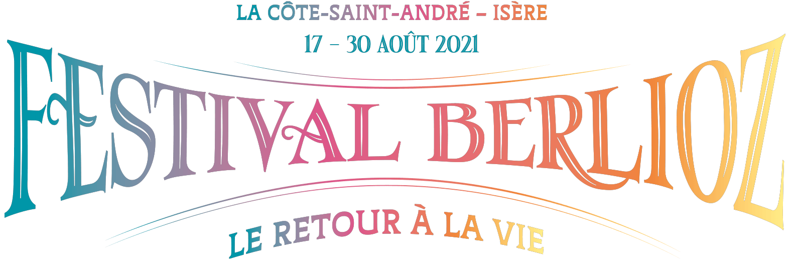 Le logo dur festival Berlioz le retour a la vie