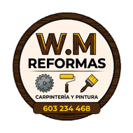 Logotipo de W.M. Reformas, Carpintería y Pintura en Madrid