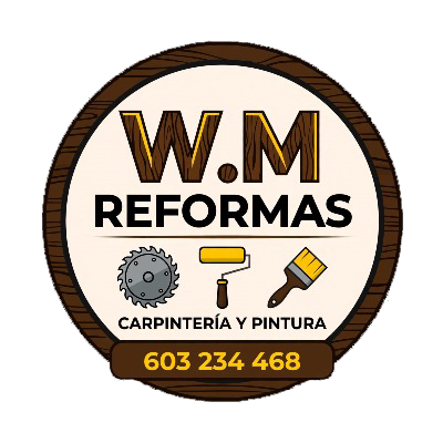 Logotipo de W.M. Reformas, Carpintería y Pintura en Madrid