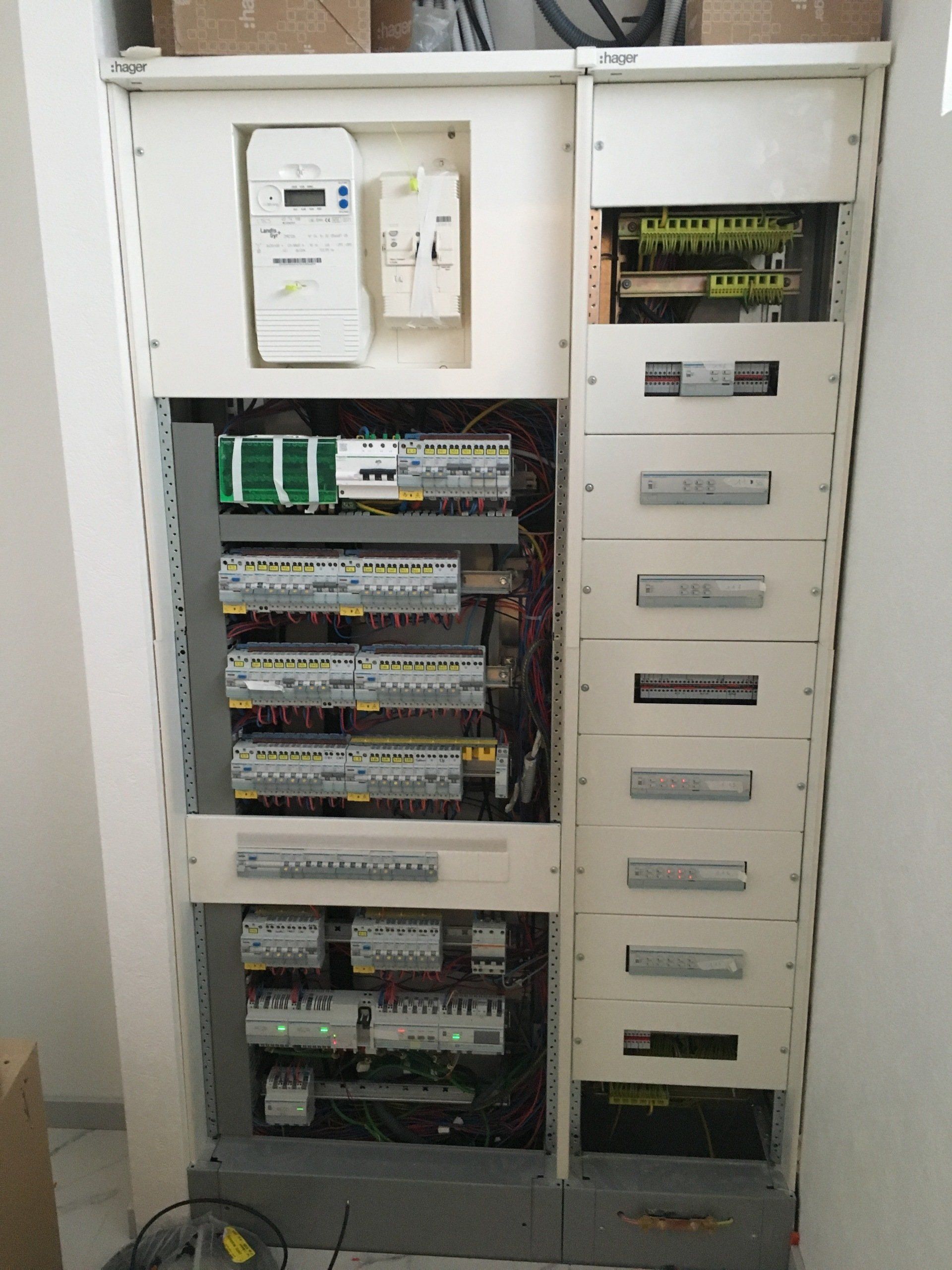 Mise en fonction d'armoire électrique