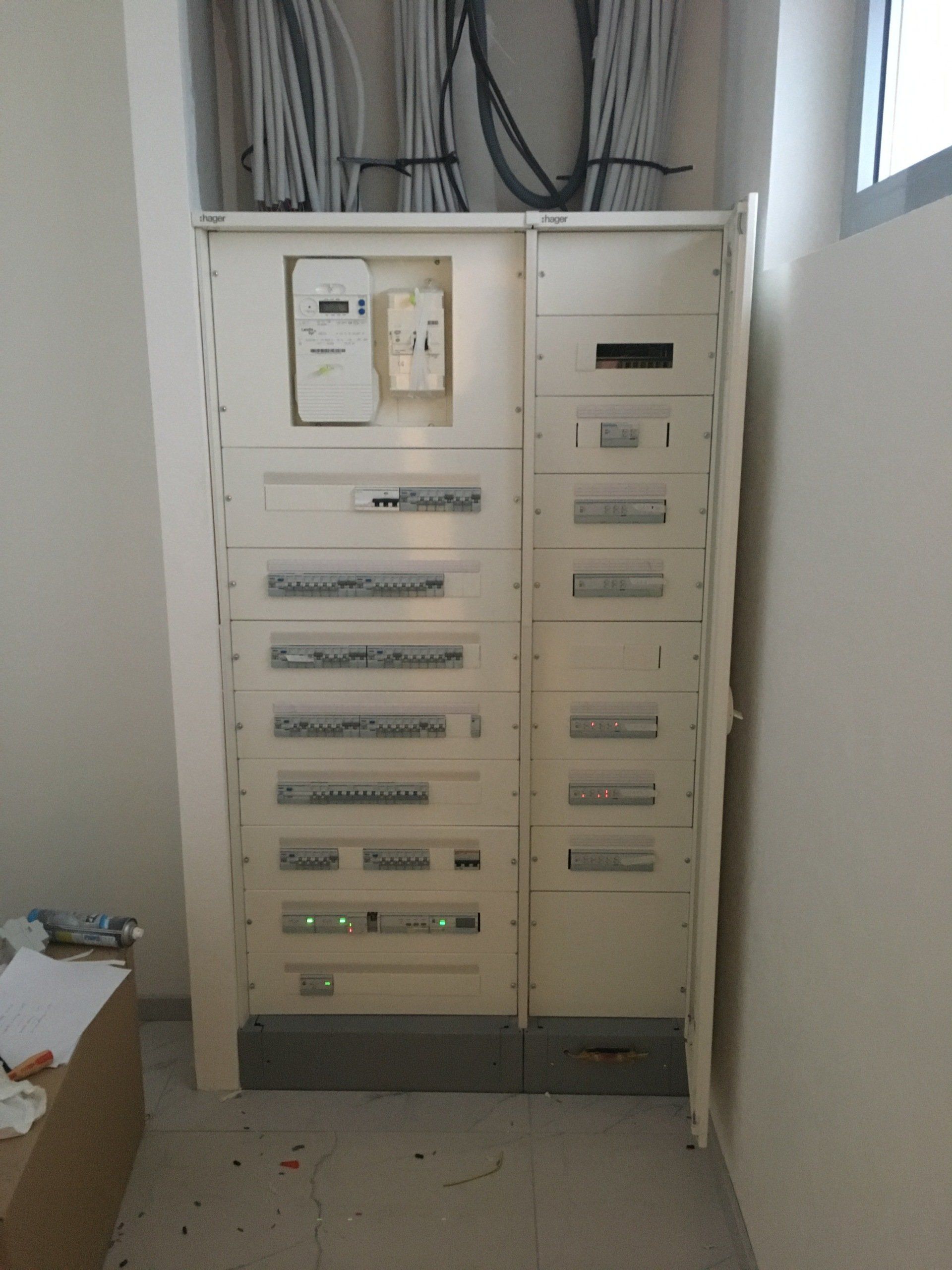 Armoire électrique pour particuliers