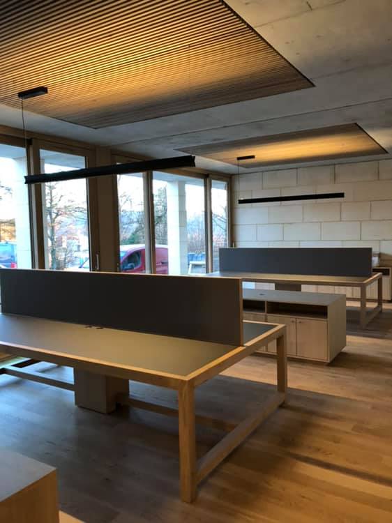 Luminaires pour open space