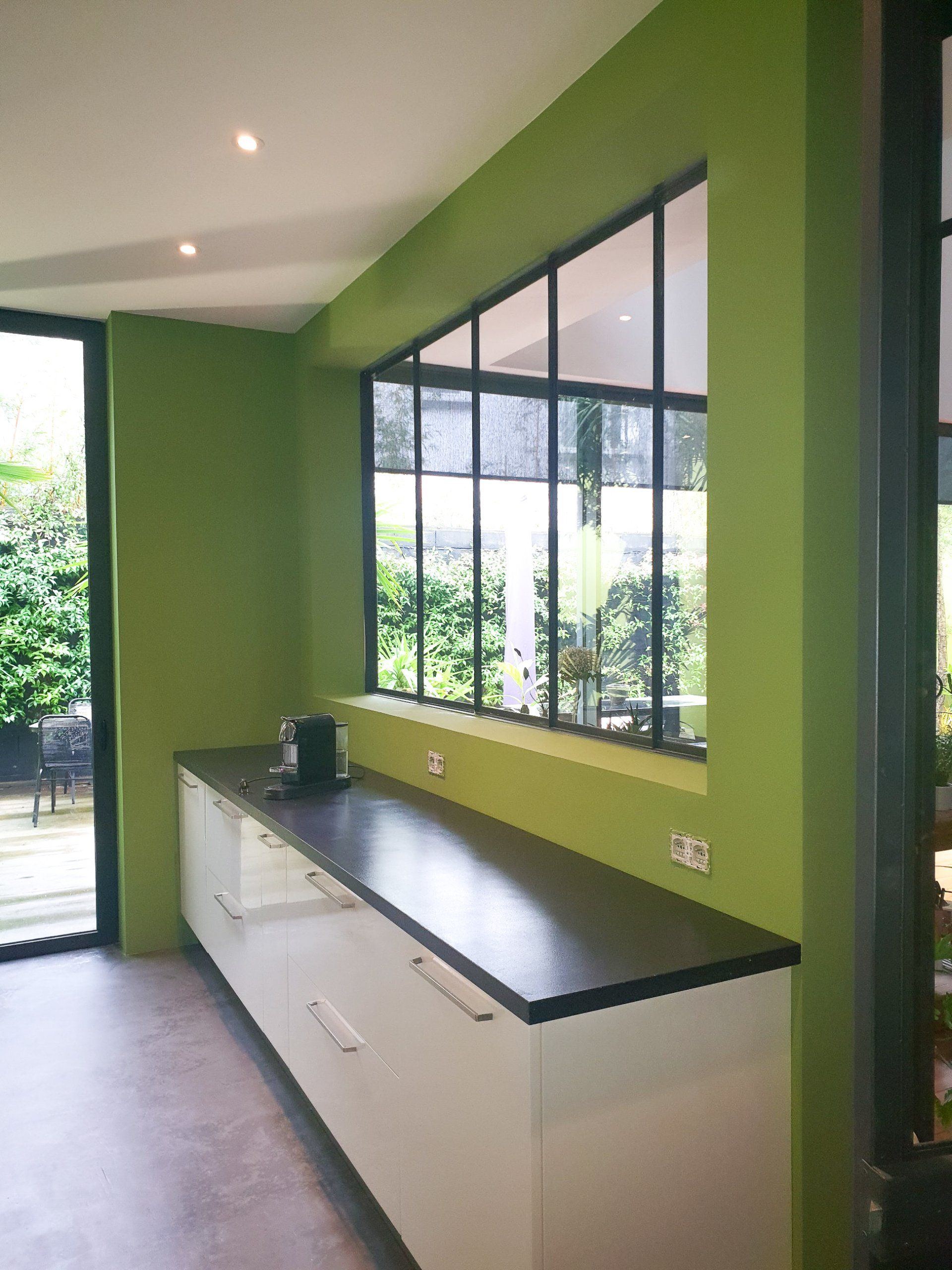 peinture intérieure verte