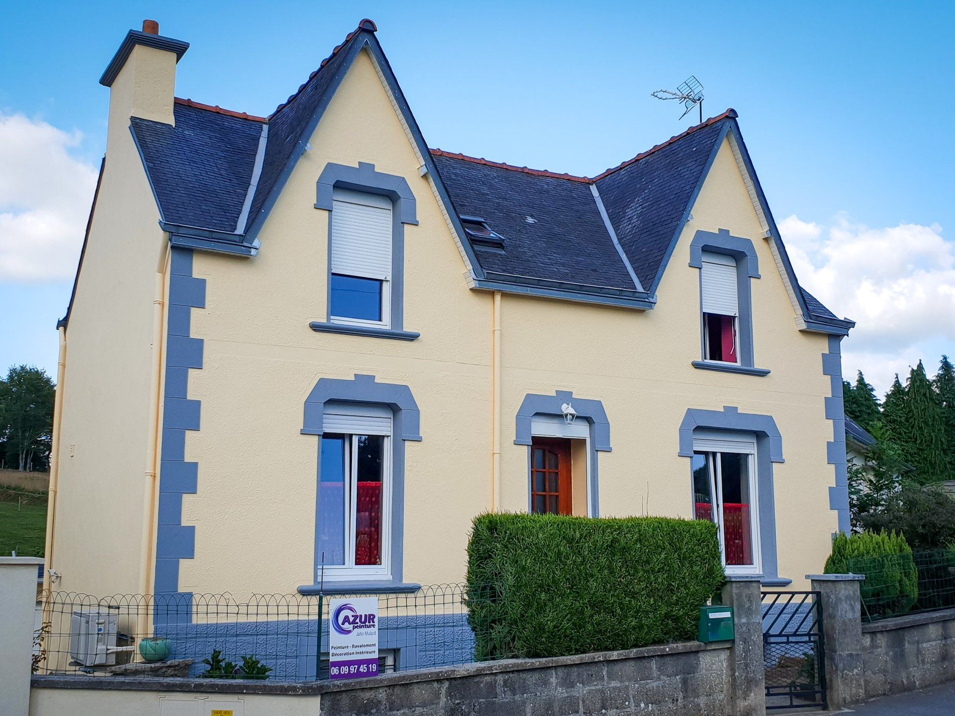 ravalement de façade maison