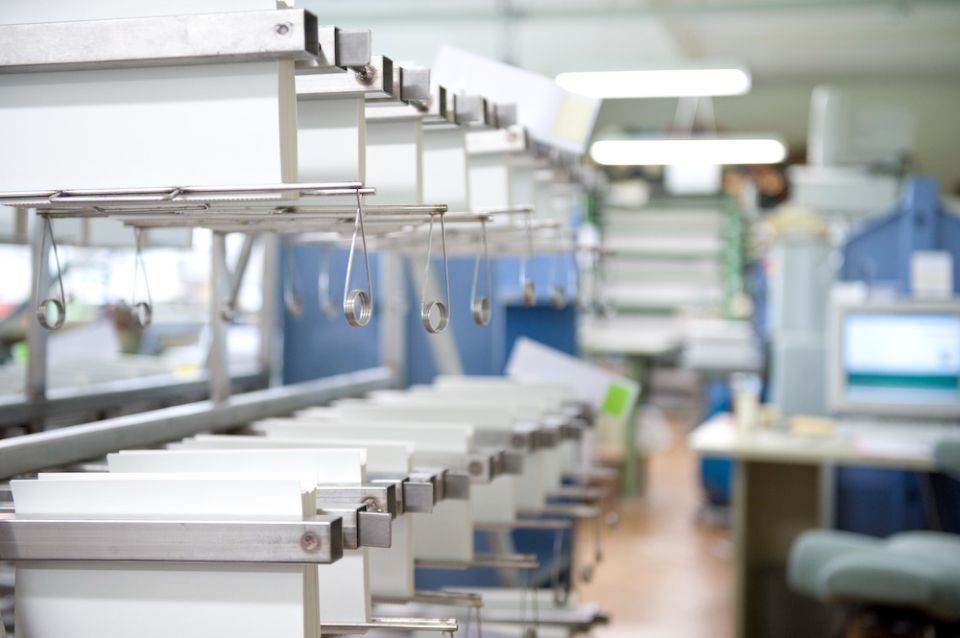 Maschine zur Buchbindung