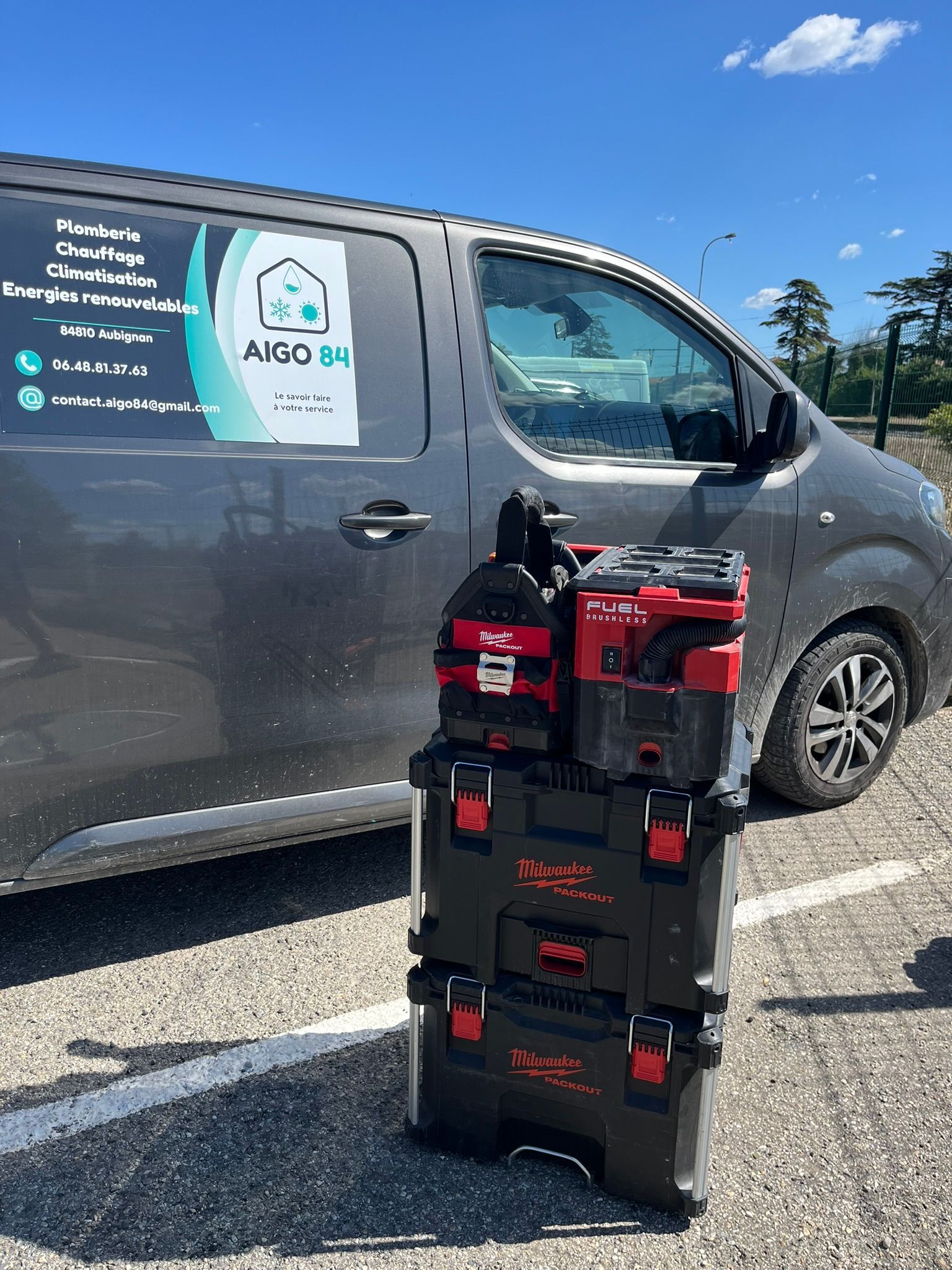 Matériel et véhicule de l'entreprise