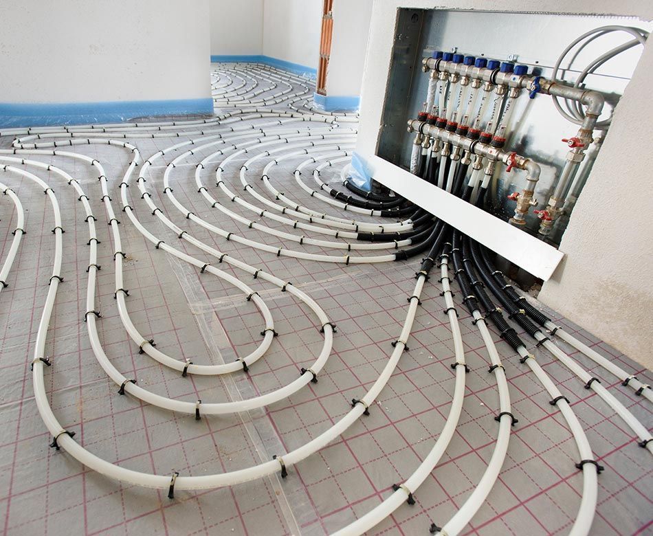 Chauffage au sol classique