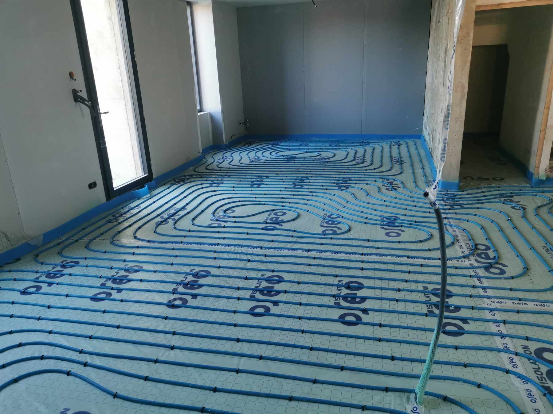 Plancher chauffant