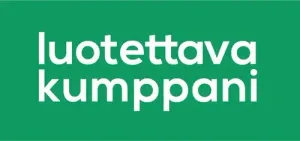 Luotettava kumppani logo