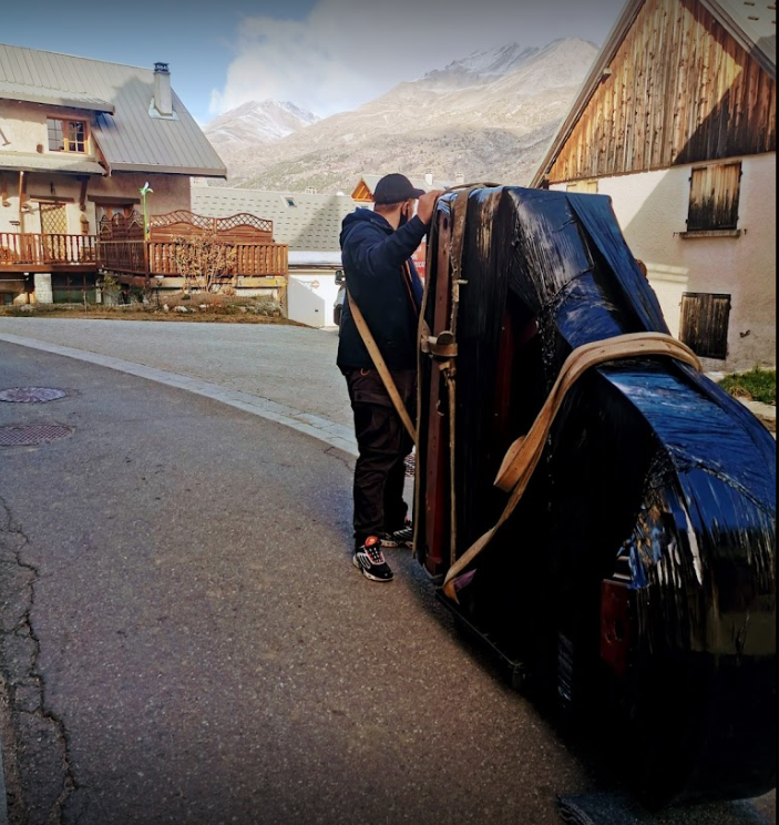 Déménagement d'un piano