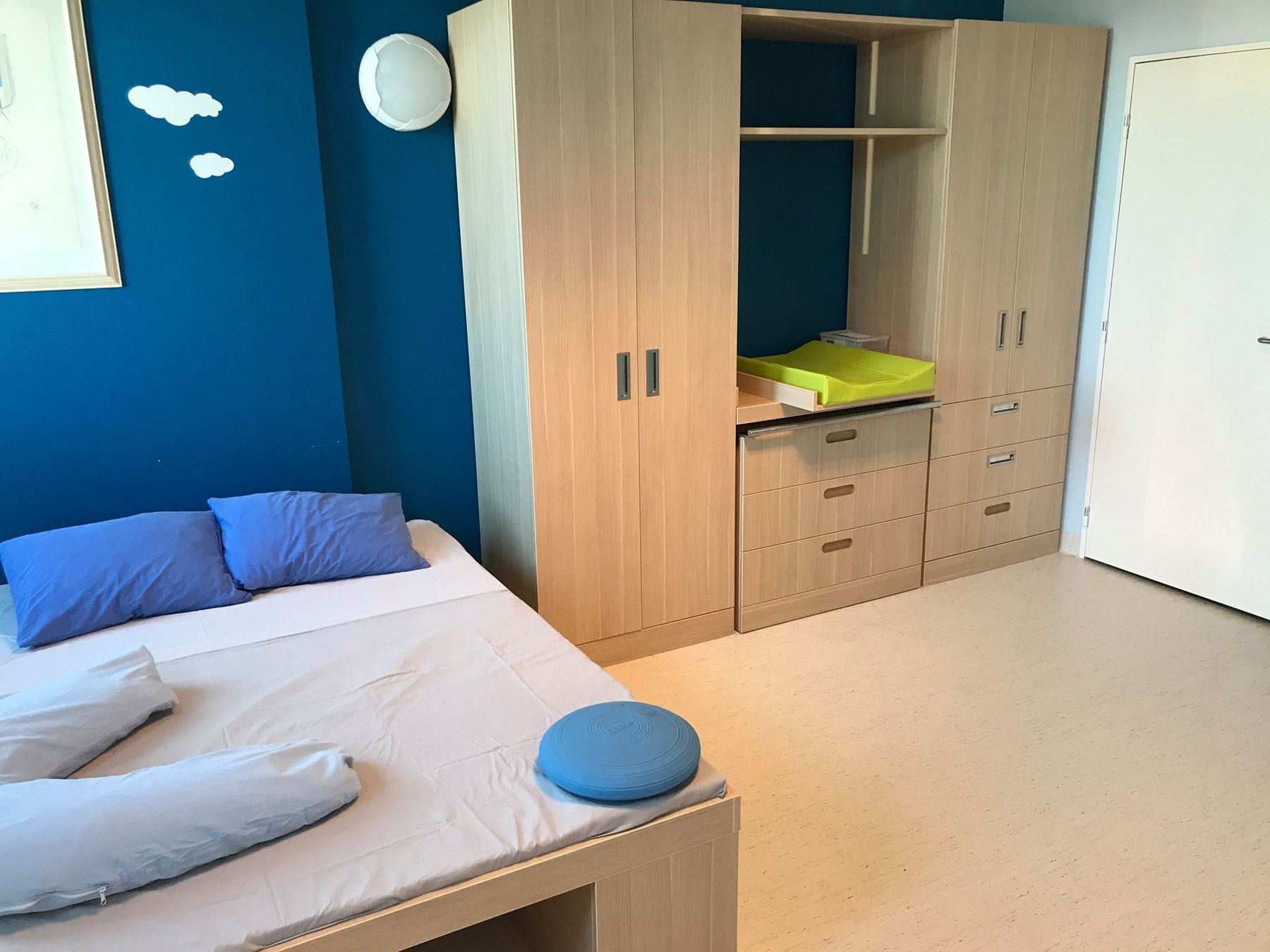 Chambre d'enfant bleue