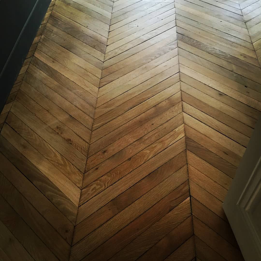 Parquet point de Hongrie rénové