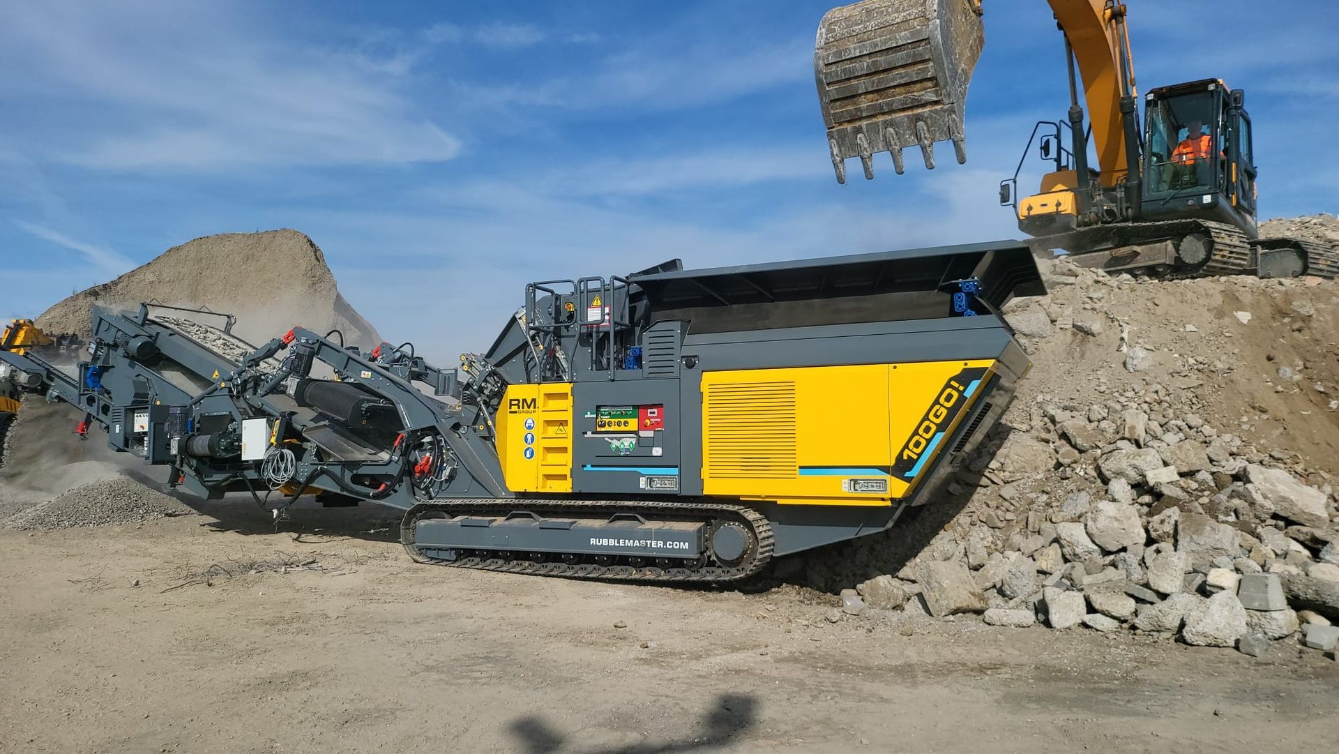 Machine pour matériaux