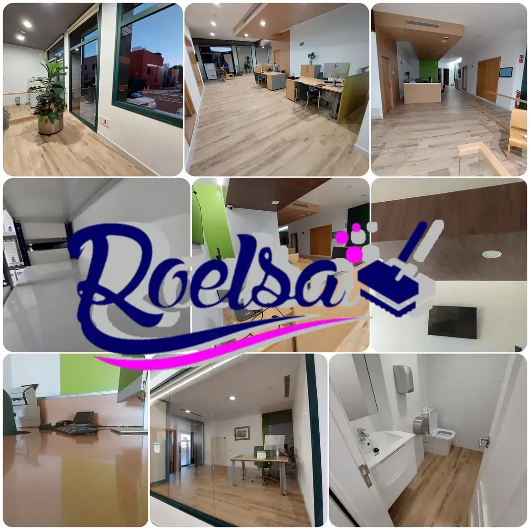 Un collage de imágenes de una habitación con la palabra roelsa en ella.