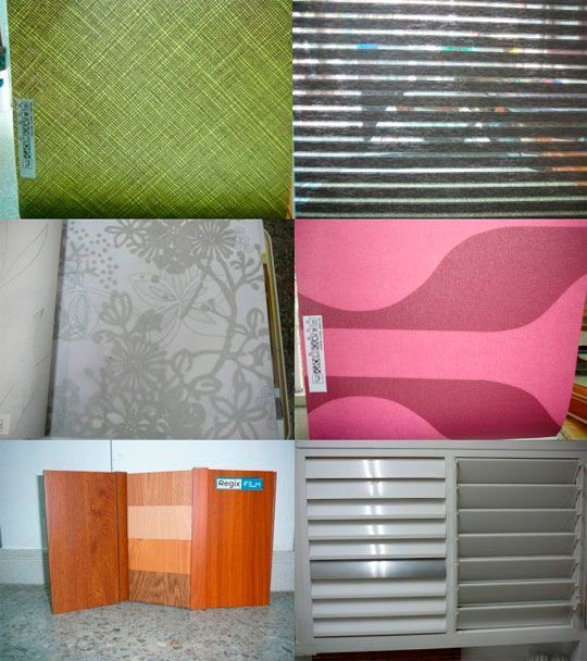 Un collage de cuatro fotografías de diferentes tipos de papeles.