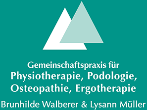 A logo for brunhilde walberer and lysann muller