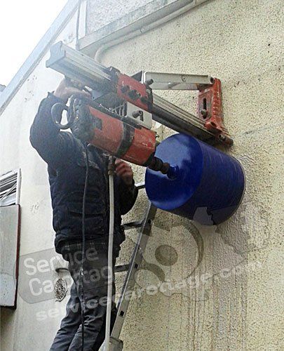 Service Carottage chez un particulier