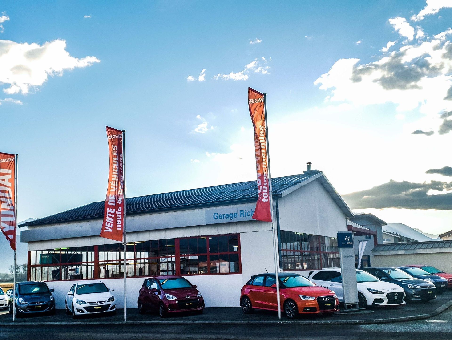 Garage Richoz à Vionnaz - spécialiste Hyundai - vente et réparation