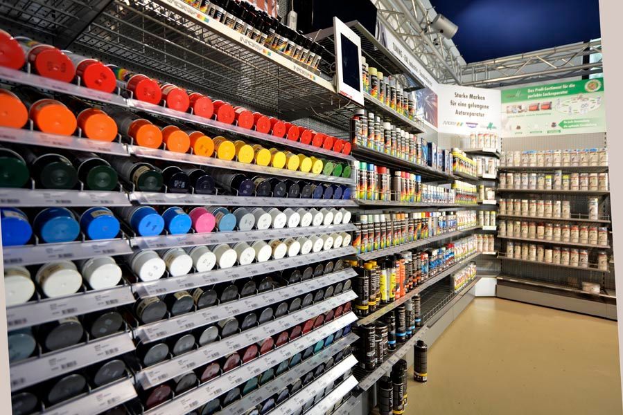 Hochwertige Autolack bei der PR-Autoteile Ladengeschäft in Lüdenscheid