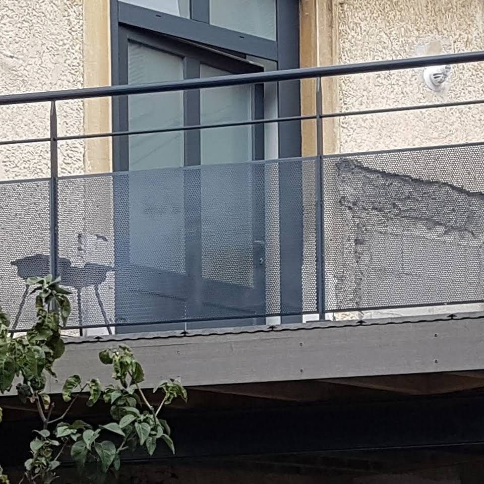 Barrière de balcon.