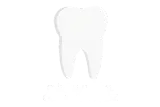 Ilustraci&oacute;n de un diente blanco sobre un fondo liso.
