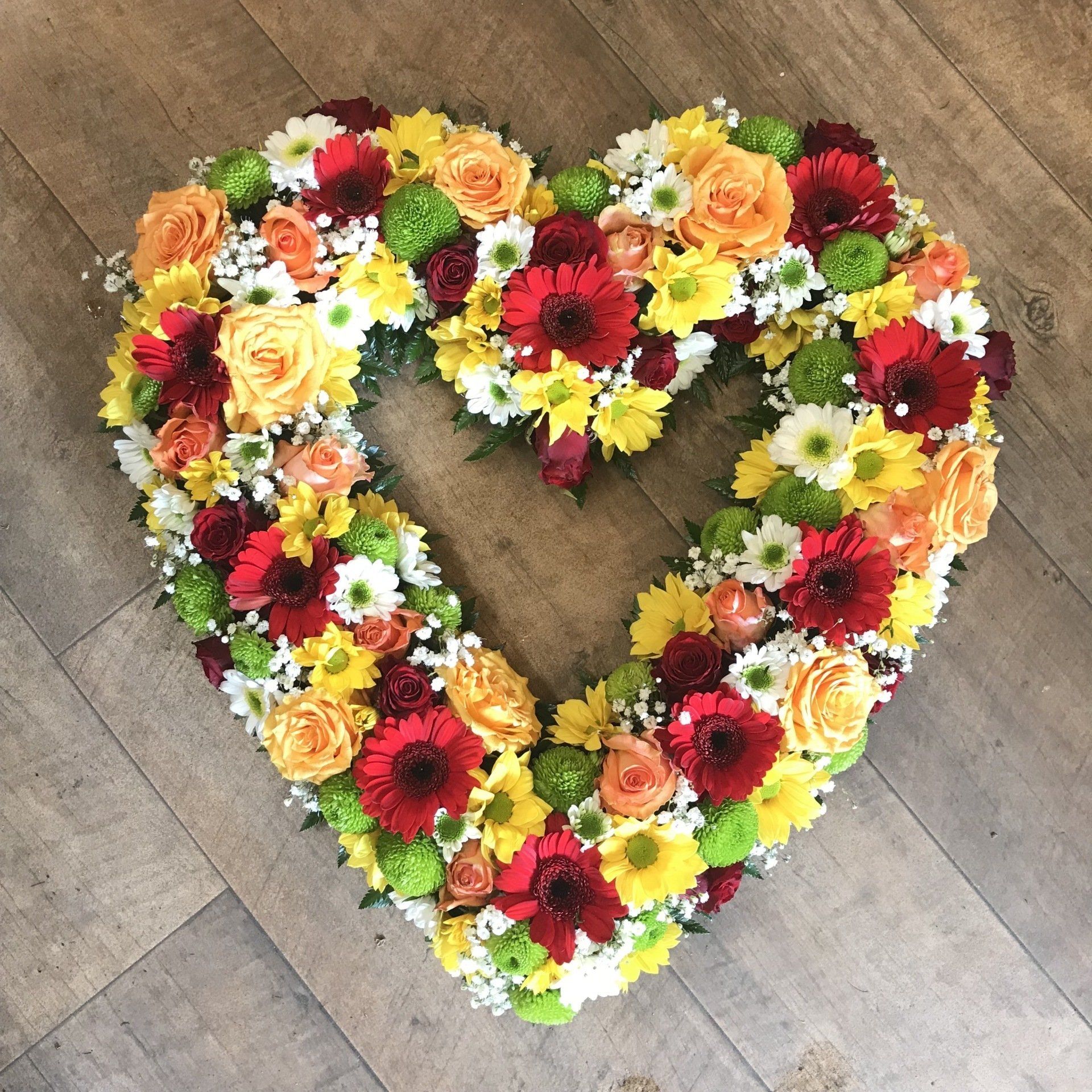 Coeur en fleur