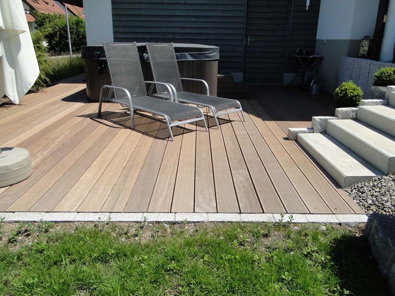Holz Terasse - Bosshard Söhne AG in Buch am Irchel