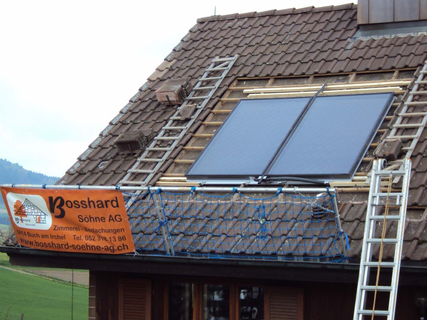 Dachflächenfenster Lukarnen - Bosshard Söhne AG in Buch am Irchel