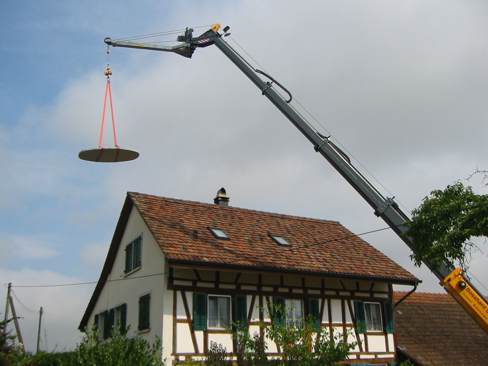 Kranarbeiten - Bosshard Söhne AG in Buch am Irchel