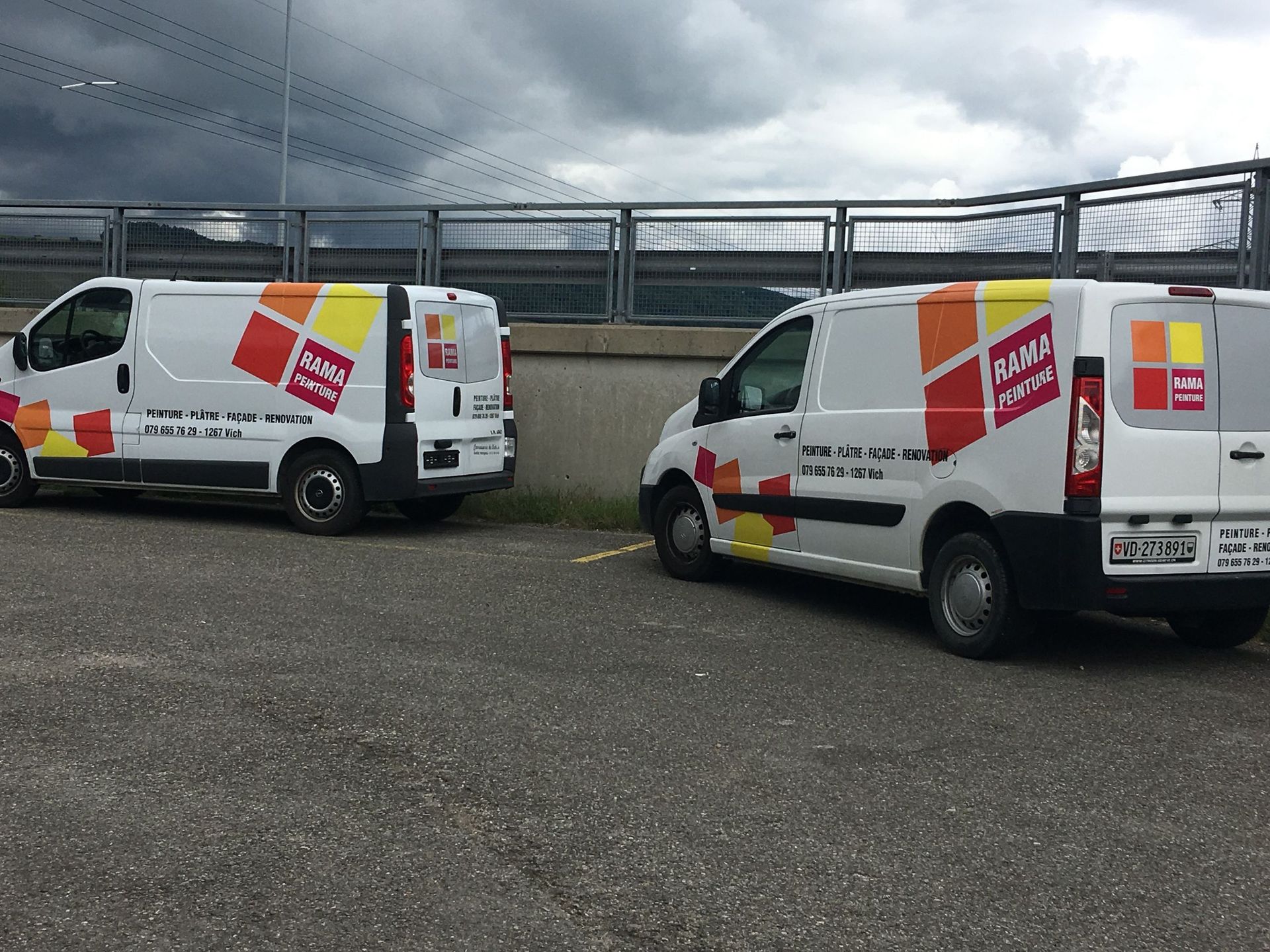 Camionettes Rama Peinture