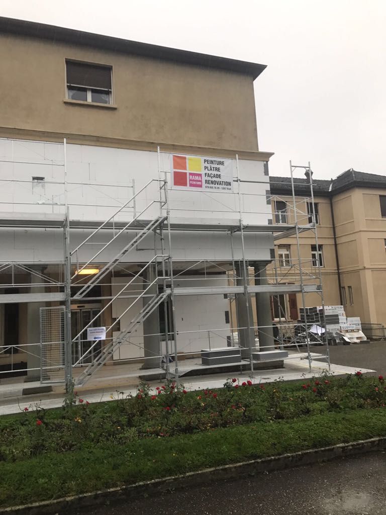 Après échafaudage - Rama peinture