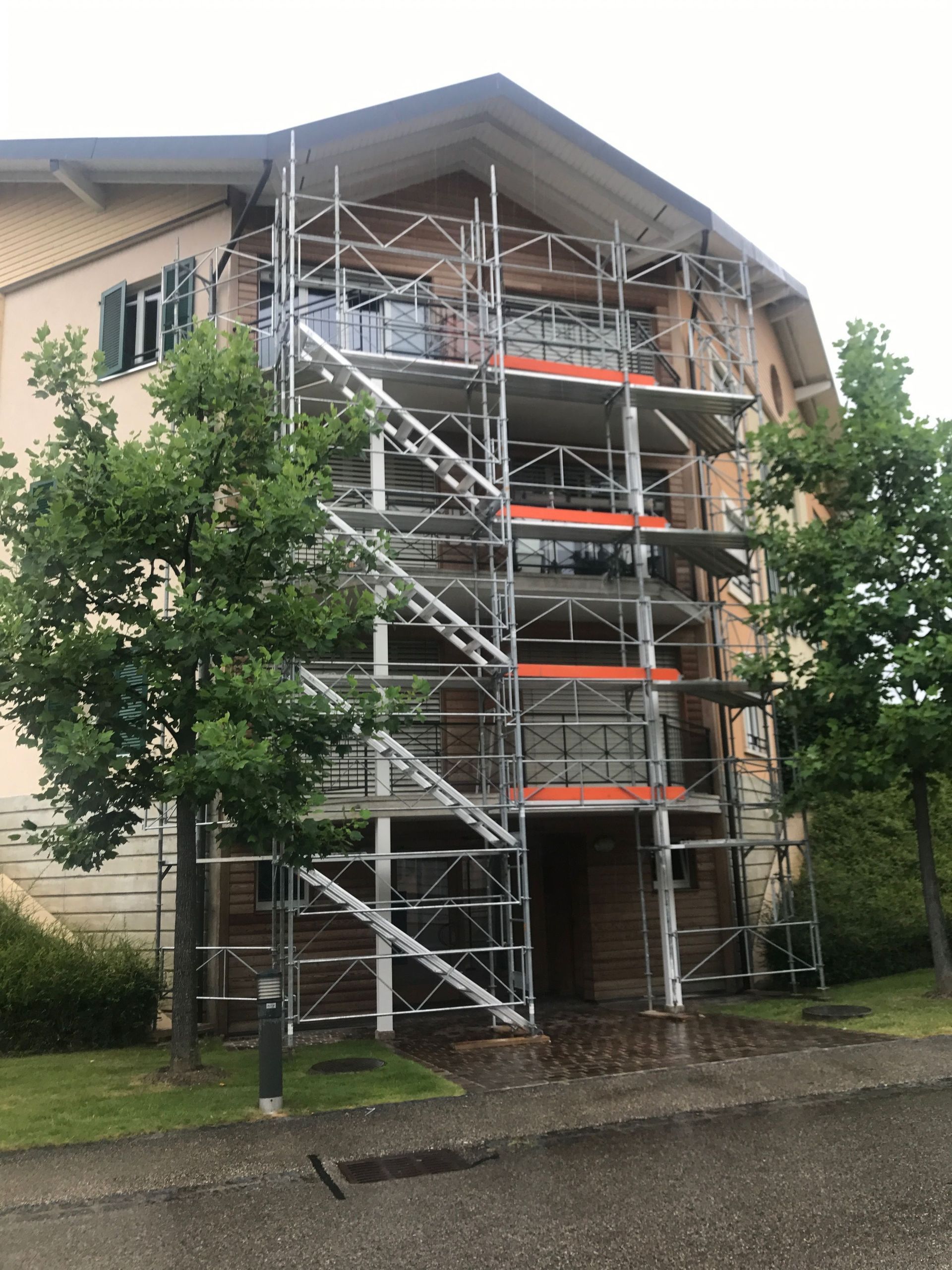 Echafaudage - Rama peinture