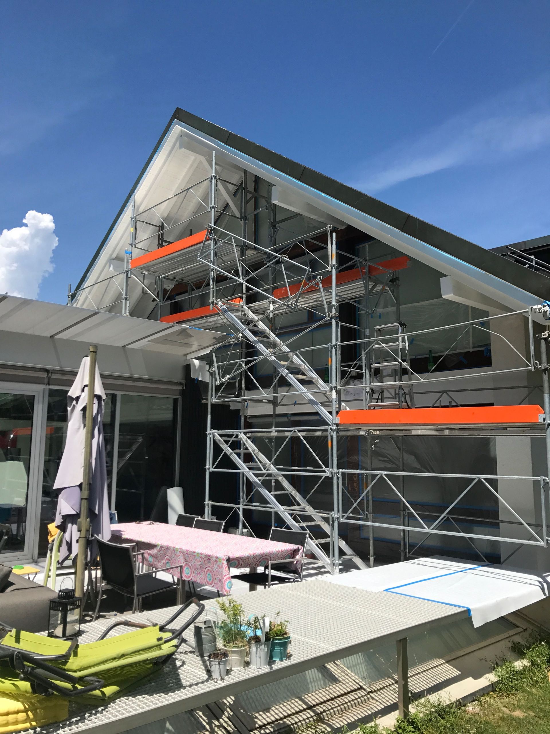 Echafaudage - Rama peinture