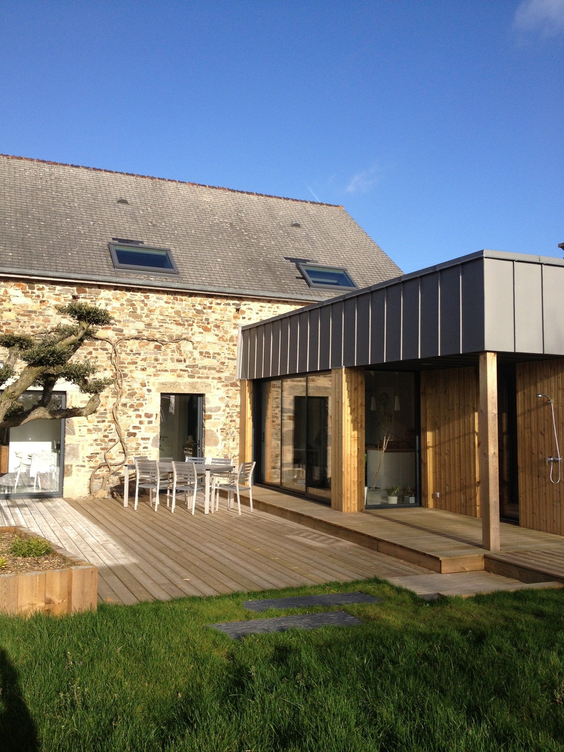 Création d'une extension en bois