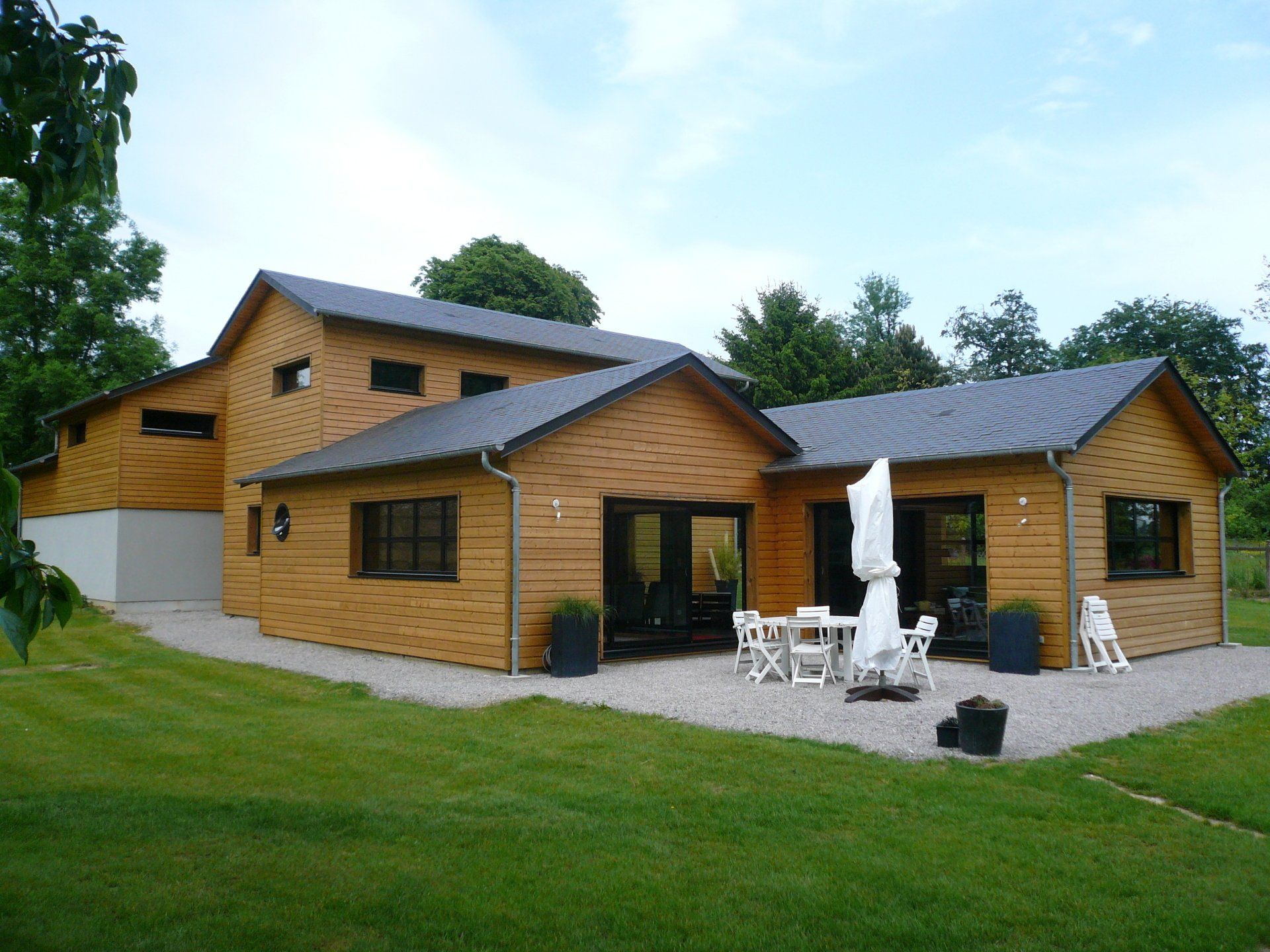 Maison en ossature bois